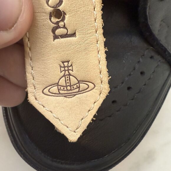 Vans Sk8-hi Platform Vivienne Westwood Anglomania Buckle Shoes Womens 8.5 Black - Picture 11 of 14